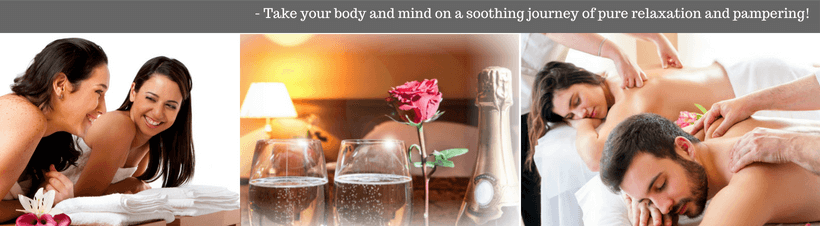 Couple's Massage Spa Experience with bubbly at Hands On HealthCare Massage Therapy and Wellness Day Spa