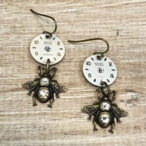 Bee On Time Earring