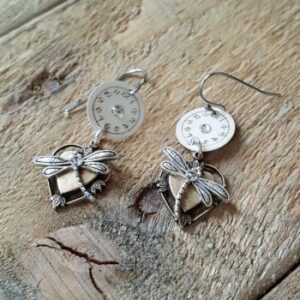 Time Flies Dragonfly Earring