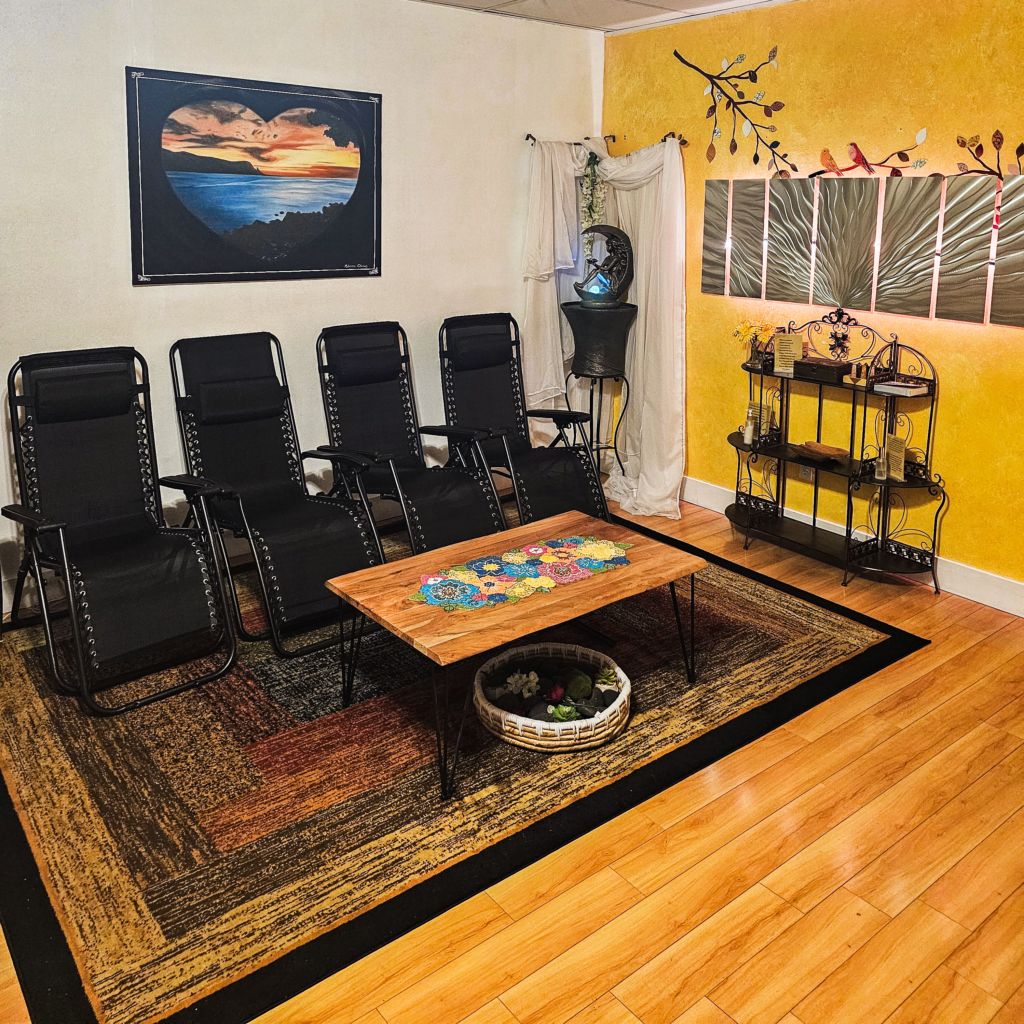 A view of the spa party room at Hands On HealthCare Massage Therapy in Commack, Long Island, featured on the Policies page.